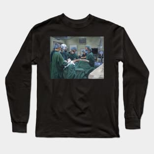 Skin Deep - Oil on Canvas by Avril Thomas - Adelaide / South Australia Artist Long Sleeve T-Shirt